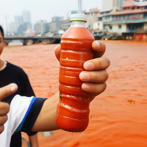 pollution des ressources en eau en chine