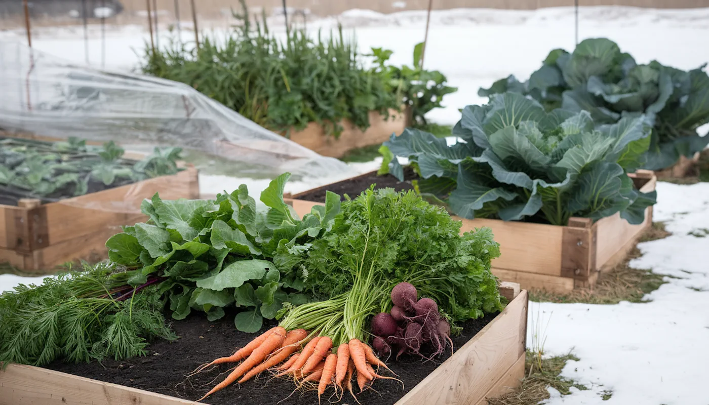 Cultiver Un Potager d'Hiver : Maximiser Vos Récoltes Toute l'Année