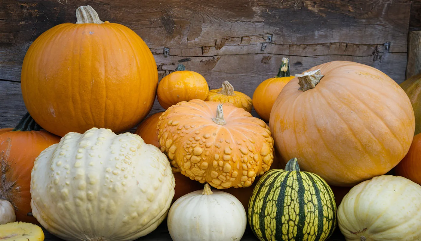 Les Courges et Potirons, Trésors Cachés du Jardin