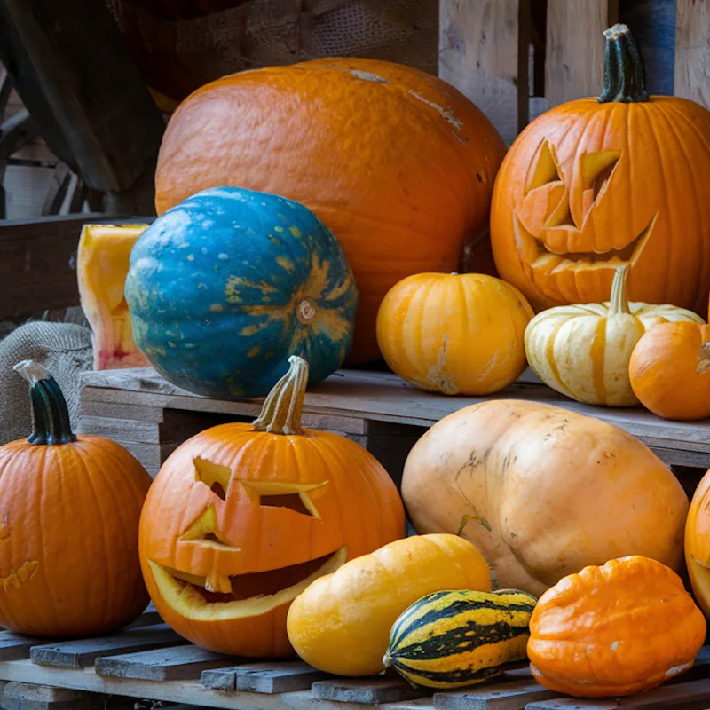 Les Potirons comme Décorations : Bien Plus que des Accessoires de Halloween