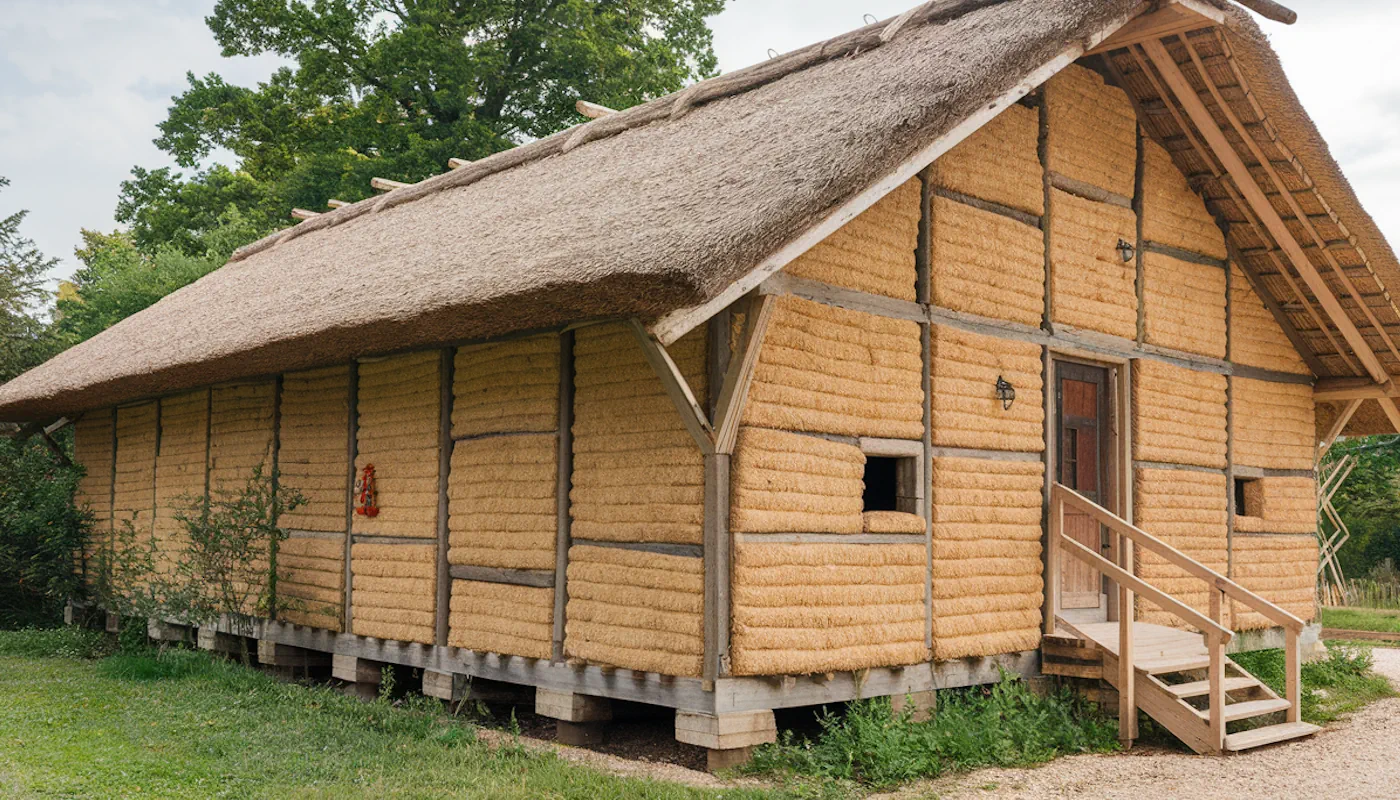 Découvrez Pourquoi les Maisons en Paille Ne Craignent Pas le Feu !